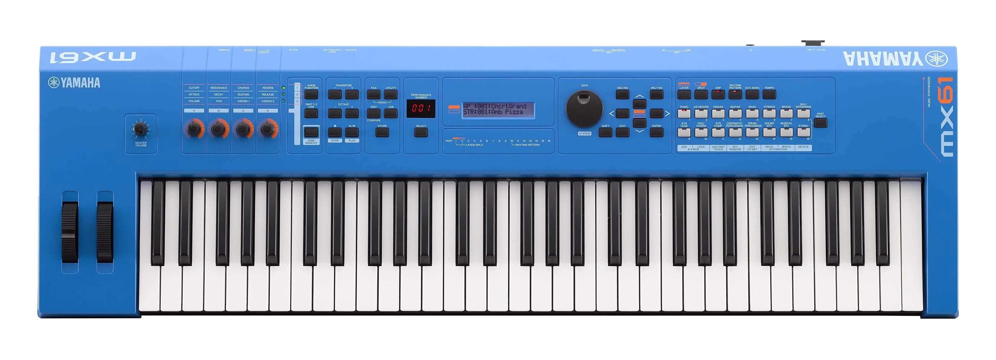 Синтезатор Yamaha MX61 BU