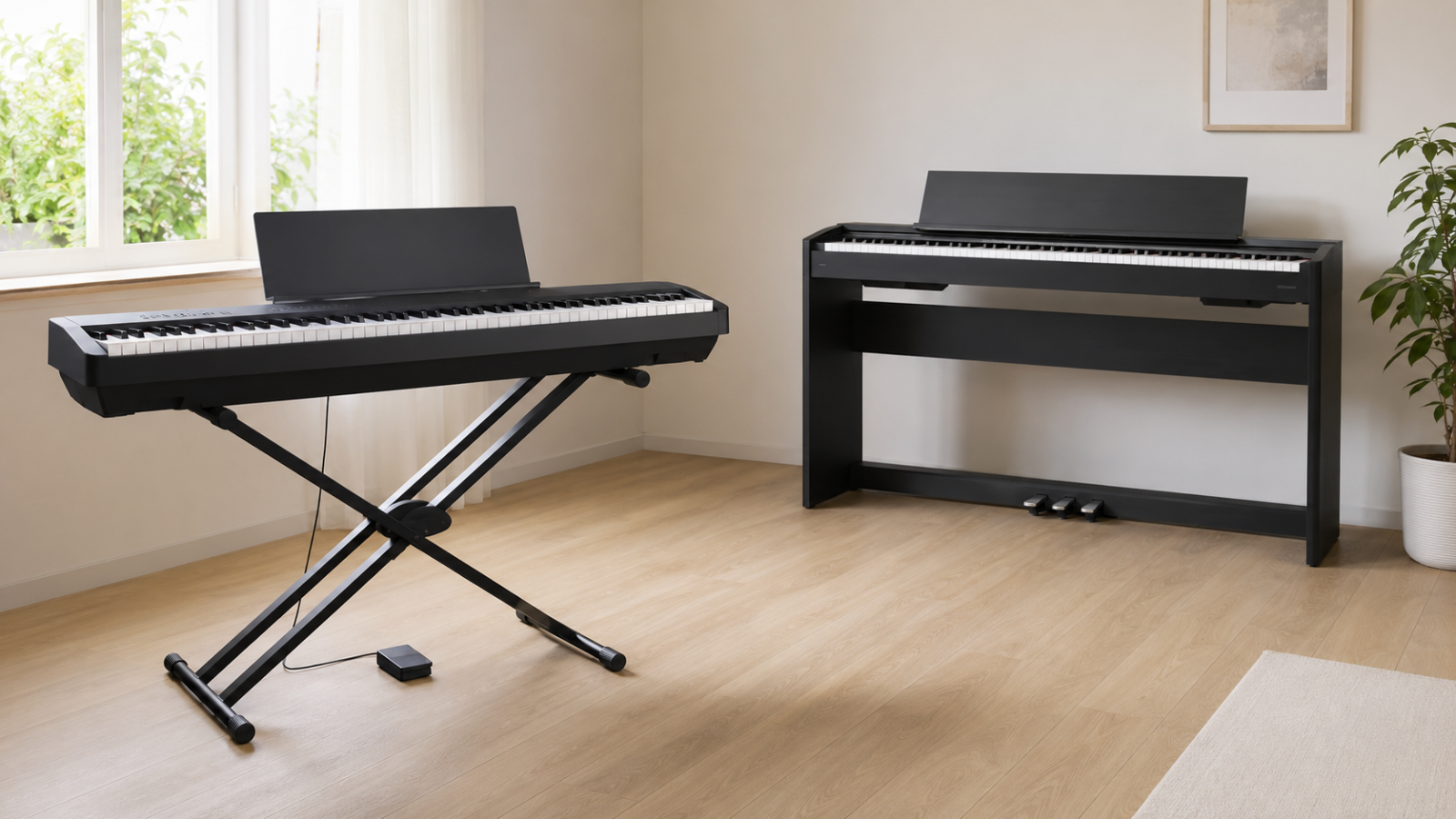 Roland FP или Roland F: компактное или корпусное пианино