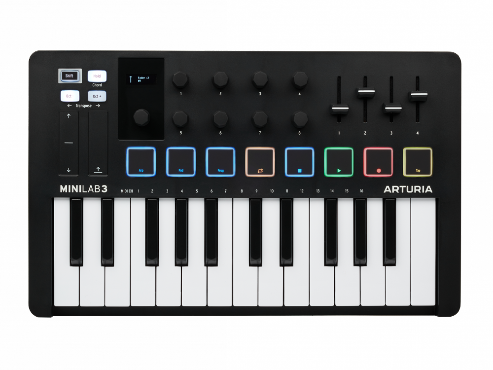 MIDI клавиатура Arturia MiniLab 3