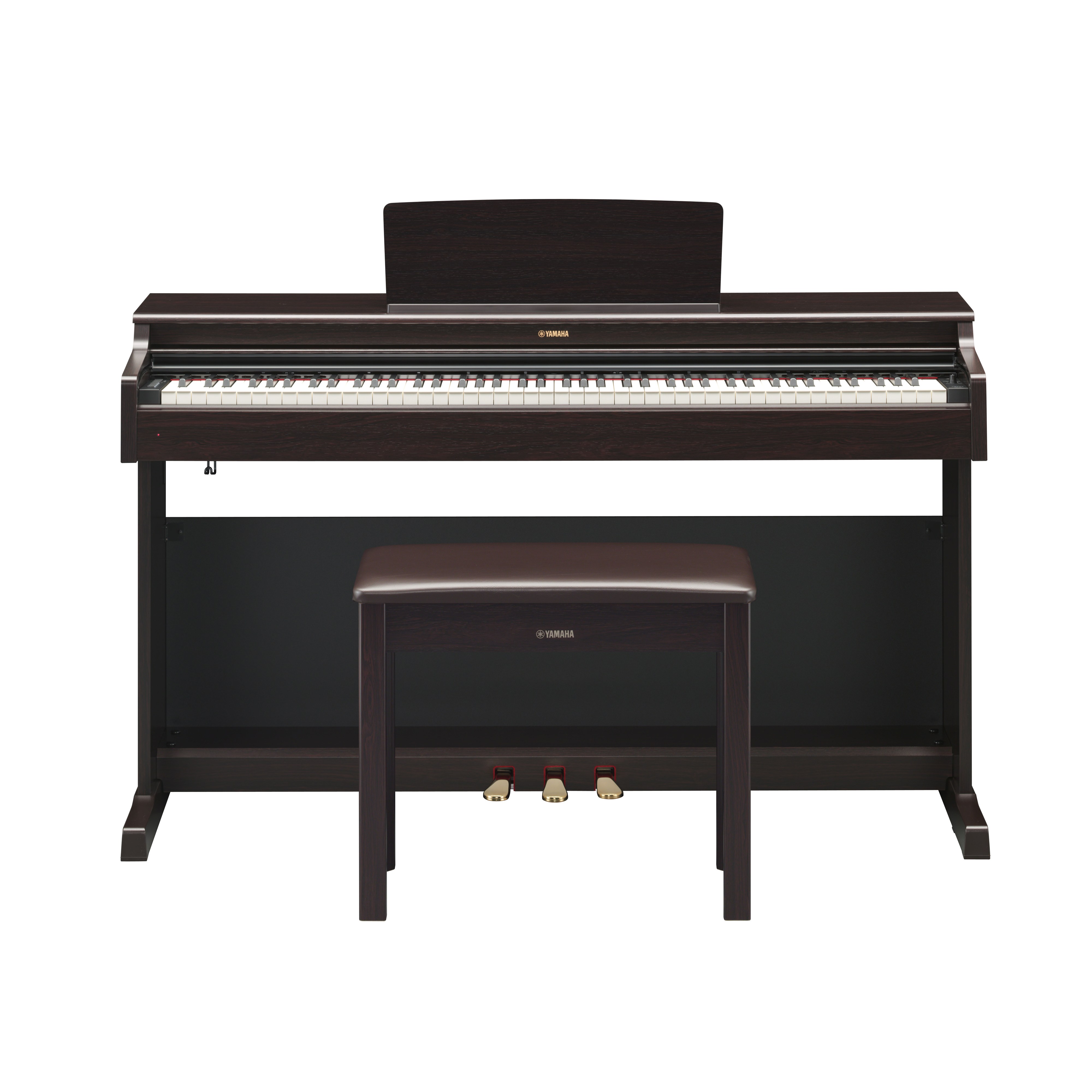 Цифровое пианино Yamaha Arius YDP-164, цвет коричневый