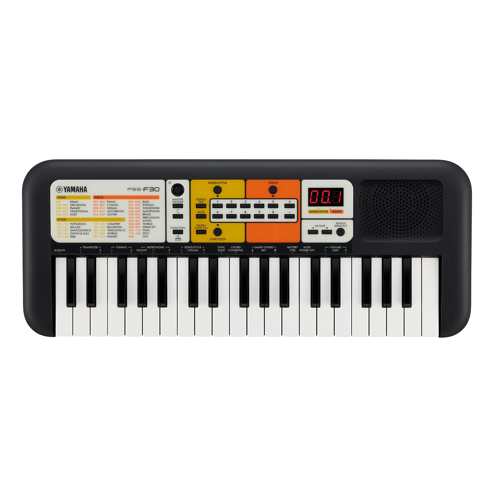 Детский синтезатор Yamaha PSS-F30