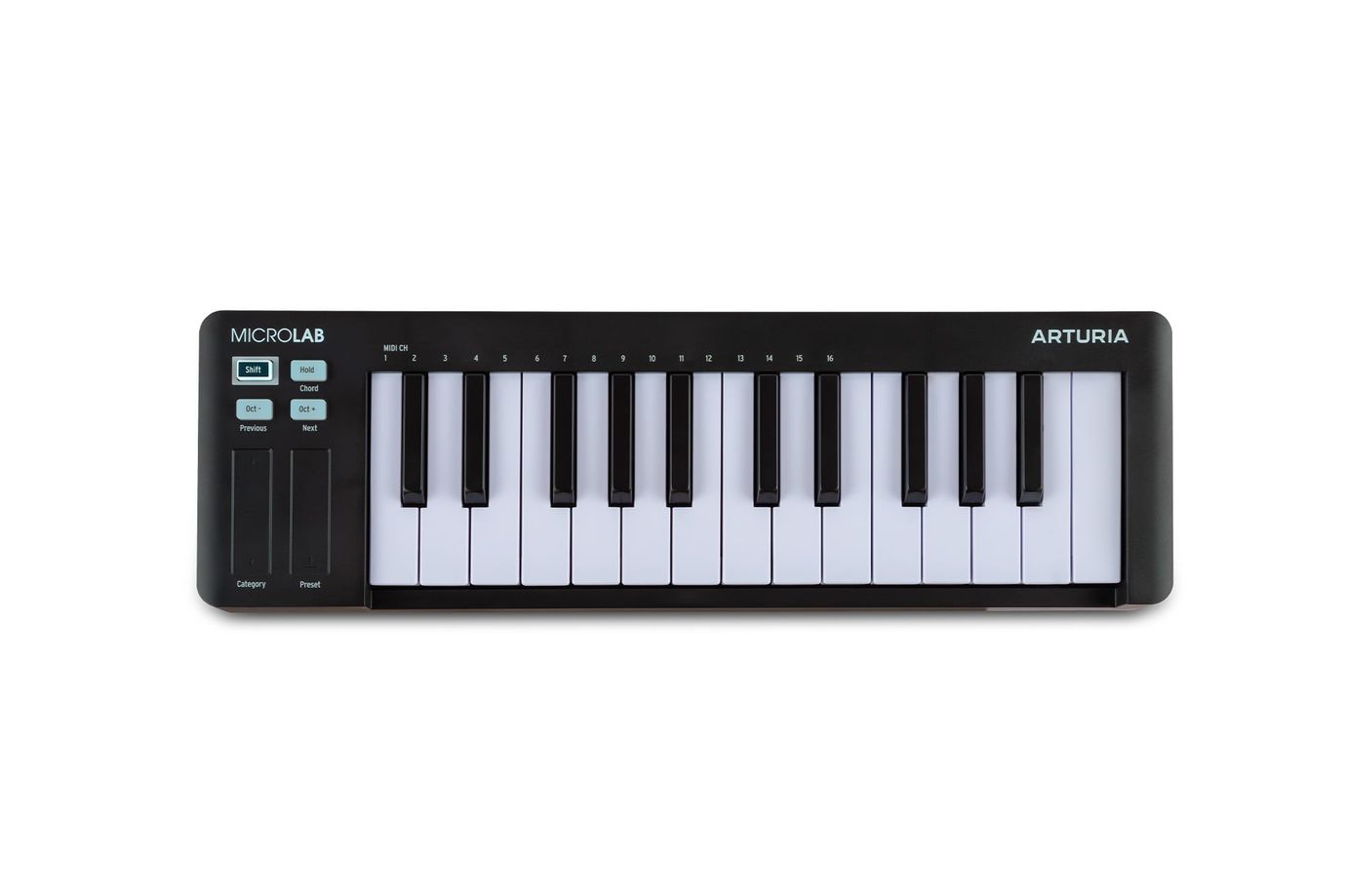 MIDI клавиатура Arturia MicroLab mk3 black