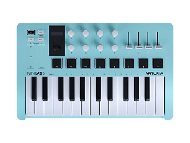 MIDI клавиатура Arturia MiniLab 3 Aquamarine