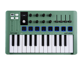 MIDI клавиатура Arturia MiniLab 3 Mint Edition