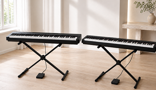 Yamaha P-145 vs Casio CDP-S110: какое пианино выбрать