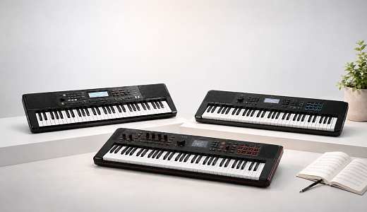 Как выбрать синтезатор начального уровня: Yamaha, Casio, Roland