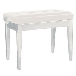 Банкетка фортепианная Vision AP-5102 White
